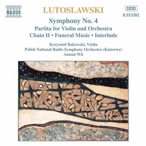 Symphony 4 / Partita for Violin & Orchestra - Lutoslawski / Bakowski / Polish Symphony - Musiikki - NAXOS - 0730099420228 - tiistai 17. syyskuuta 1996