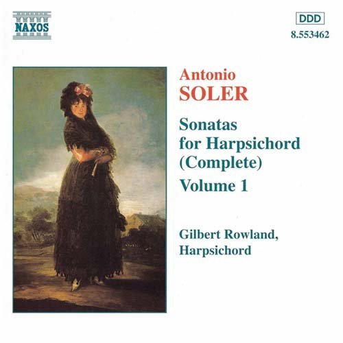 Cover for Gilbert Rowland · Solersonatas For Harpsichord Vol 1 (CD) (1996)