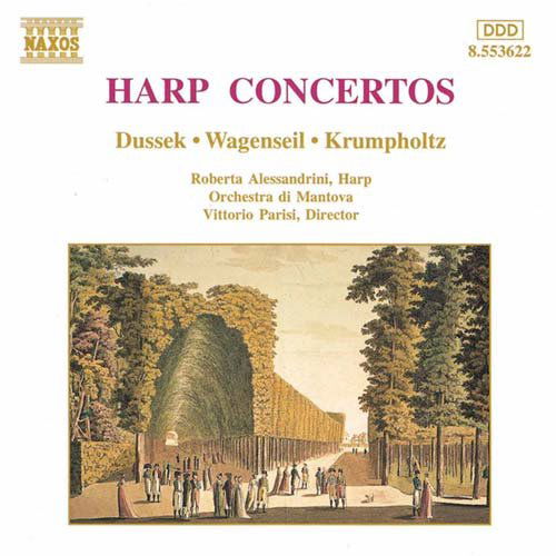 Cover for Dussek · Harp Concertos (CD) (1997)