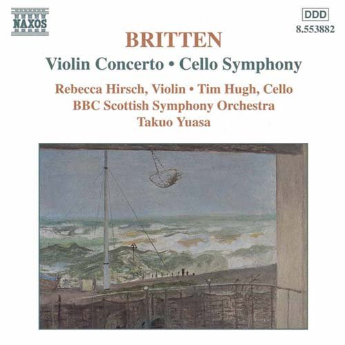 Cover for Hugh / Bbc Scot So / Yuasa · Britten / Violin Cto &amp; Cello Symphony (CD) (2000)