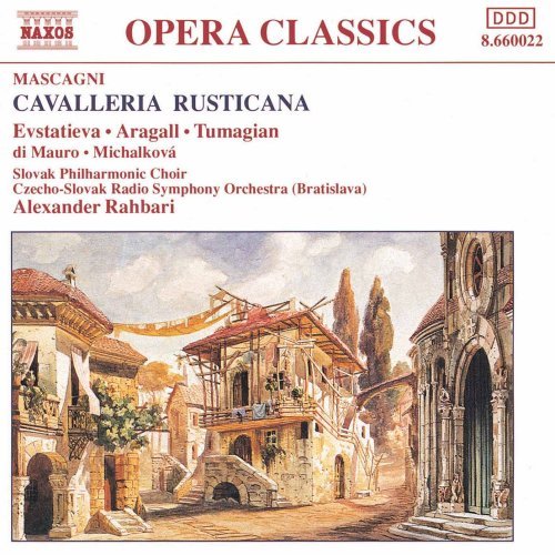 Cavalleria Rusticana - Mascagni / Rahbari / Slovak Po - Musikk - NOP - 0730099602228 - 15. februar 1994