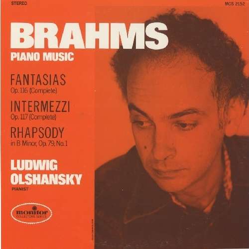 Cover for Ludwig Olshansky · Brahms Piano Music (CD) (2012)