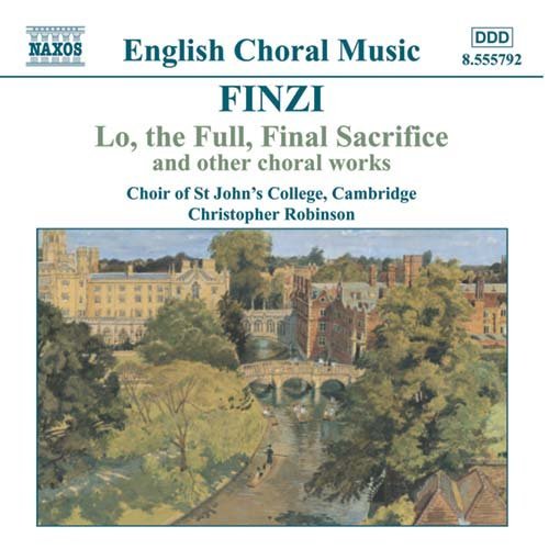 English Choral Music - G. Finzi - Music - NAXOS - 0747313579228 - January 9, 2003