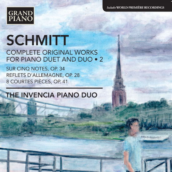 Cover for Schmitt / Kasparov / Lutsyshyn · Complete Works for Piano Duet &amp; Duo 2 (CD) (2013)