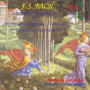 Cover for Bach / Jackson · Christmas Organ Music (CD) [size S] (2001)