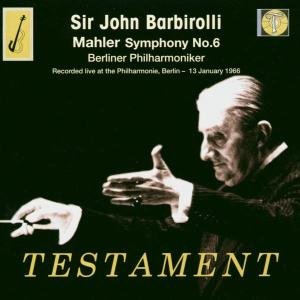 Berliner Philharmoniker / Barbirolli · Symf. No.  6 Testament Klassisk (CD) (2004)