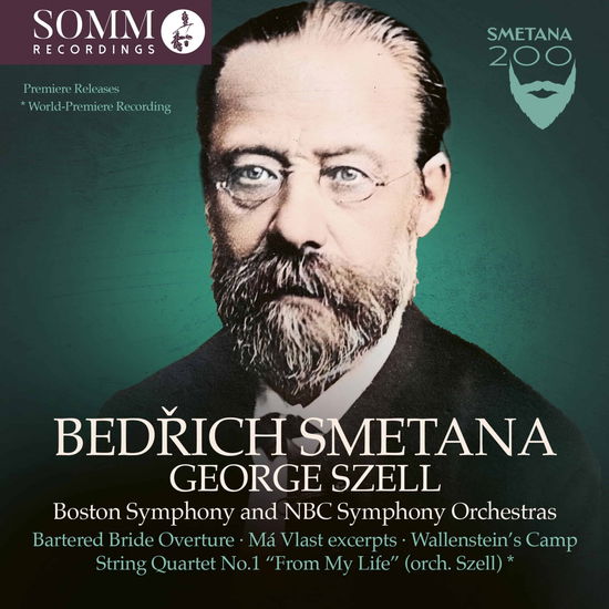 Smetana 200 - Smetana / Boston Symphony Orchestra - Muziek - SOMM RECORDINGS - 0758871503228 - 18 oktober 2024