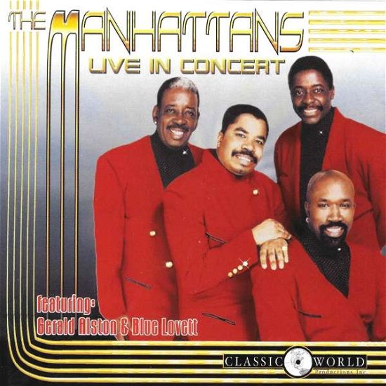 Cover for Manhattans · Live In Concert (CD) (2018)
