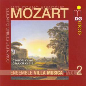 String Quintet C Minor - Mozart / Ensemble Villa Musica - Música - MDG - 0760623103228 - 22 de enero de 2002