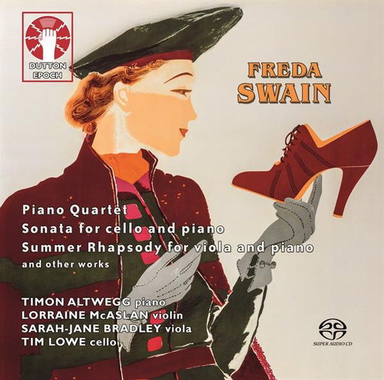 Freda Swain: Piano Quartet / Sonata For Cello And Piano / Summer Rhapsody For Viola And Piano - Timon Altwegg & Lorraine Mcaslan & Sarah-Jane Bradley & Tim Lowe - Musikk - DUTTON - 0765387741228 - 10. mai 2024