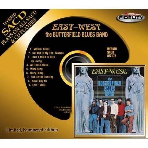 Cover for Butterfield Blues Band · East-west (SACD) (2019)