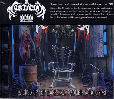 Cover for Mortician · Hacked Up for Barbeque (CD) (2011)