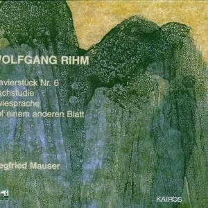 Cover for W. Rihm · Klavierstuck No.6/nachstu (CD) (2002)