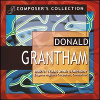 Cover for Grantham / North Texas Wind Symphony / Corporon · Composer's Collection (CD) (2007)