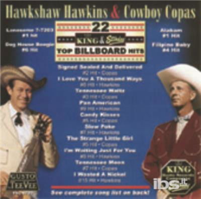 22 King & Starday Top Billboard Hits - Hawkshaw Hawkins - Music - Gusto - 0792014078228 - January 7, 2014