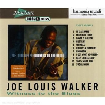 Cover for Walker Joe Louis · Witness to the Blues (CD) (2008)