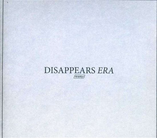 Cover for Disappears · Era (CD) (2013)