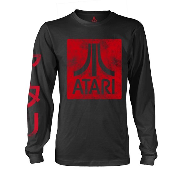 Cover for Atari · Box Logo Black (Klær) [size XL] [Black edition] (2017)