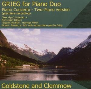 Grieg For Piano Duo - Goldstone & Clemmow - Musikk - DIVINE ART - 0809730504228 - 16. oktober 2006