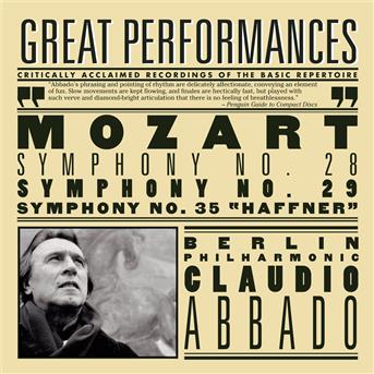 Cover for Mozart / Bpo / Abbado · Symphony 28 29 &amp; 35 - Haffner (CD) (2004)