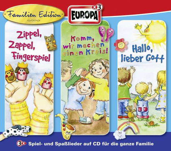 Cover for Familien Edition Box · Zippel, Zappel, Fingerspiel / Komm, Wir Machen Einen Kreis ! / Hallo, Lieber Goff (CD)