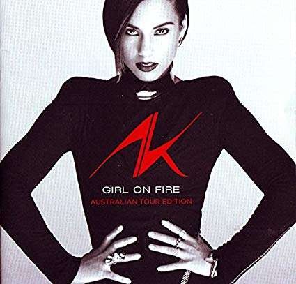 Cover for Alicia Keys · Girl On Fire-Australian Tour Edition (CD) [Australian Tour edition] (2012)