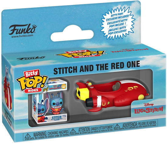 Cover for Bitty Pop Ride Lilo &amp; Stitch · Bitty Pop Ride Lilo &amp; Stitch Red One with Stitch (Funko POP!) (2025)