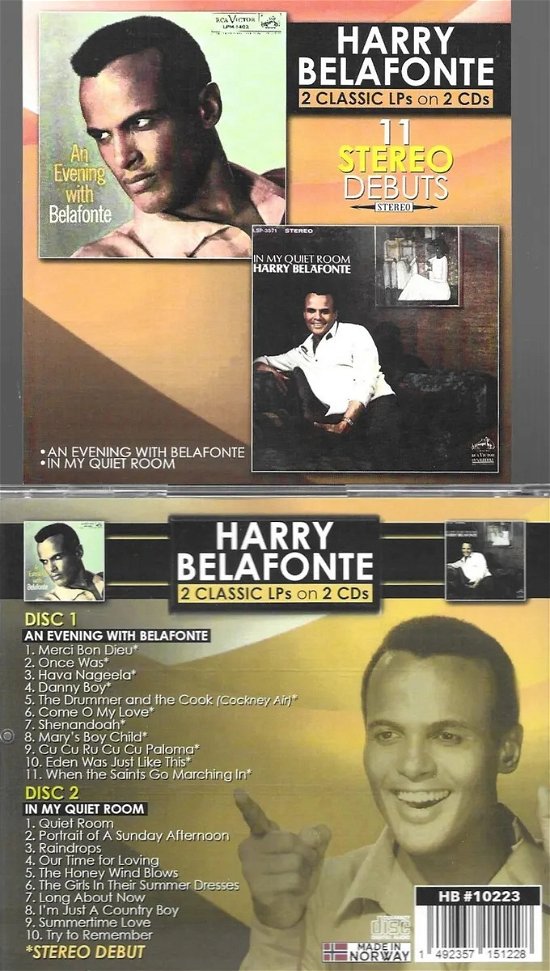 Cover for Harry Belafonte · 11 Stereo Debuts (CD) (2023)