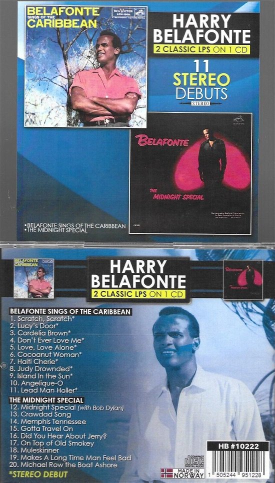 11 Stereo Debuts - Harry Belafonte - Musiikki -  - 1505244951228 - perjantai 16. kesäkuuta 2023