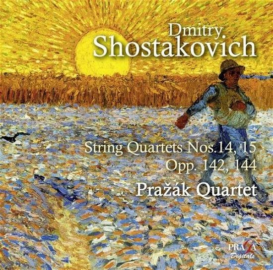 Cover for D. Shostakovich · String Quartets 14 &amp; 15 (CD) (2021)