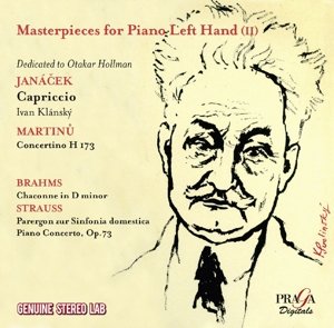 Cover for Masterpieces for Piano Left Hand 2 (CD) (2015)
