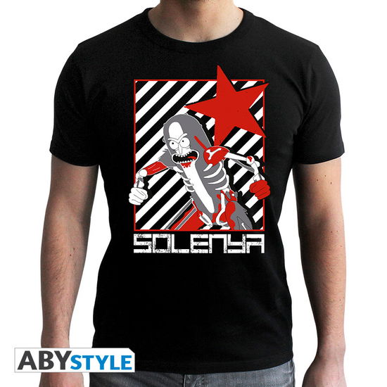 Rick And Morty: Solenya Black New Fit (T-Shirt Unisex Tg. L) - Abystyle - Muu -  - 3700789279228 - 