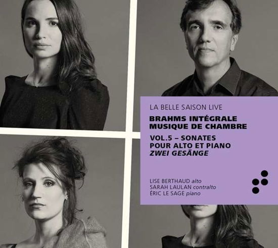 Integrale Musique Chambre 5 - Brahms / Sage / Laulan - Music - B RECORDS - 3770005527228 - January 10, 2020