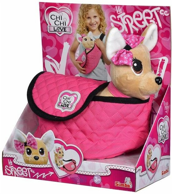 Cover for Simba · Chi Chi Love Street Knuffelhond in Draagtas (Toys)
