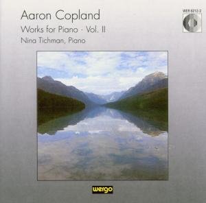 Cover for Copland / Tichman · Copland / Works for Piano Vol II (CD) (1994)