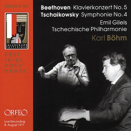 Cover for Gilels / Böhm/TP · BEETHOVEN: Klavierkonz. 5 (CD) (2003)
