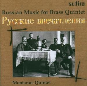 Cover for Montanus-Quintett · Russian Brass Music Audite Klassisk (CD) (1995)