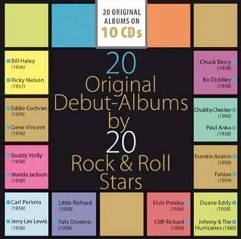 20 Original Debut-albums by 20 Rock'n'roll Stars - Various Artists - Musiikki - Documents - 4053796002228 - perjantai 27. maaliskuuta 2015