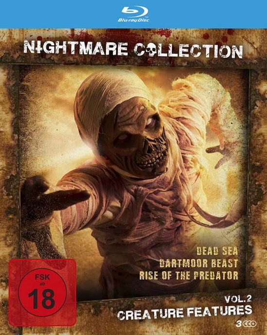 Cover for Nightmare Collection Vol.2: Creature Features (Blu-ray) (2017)