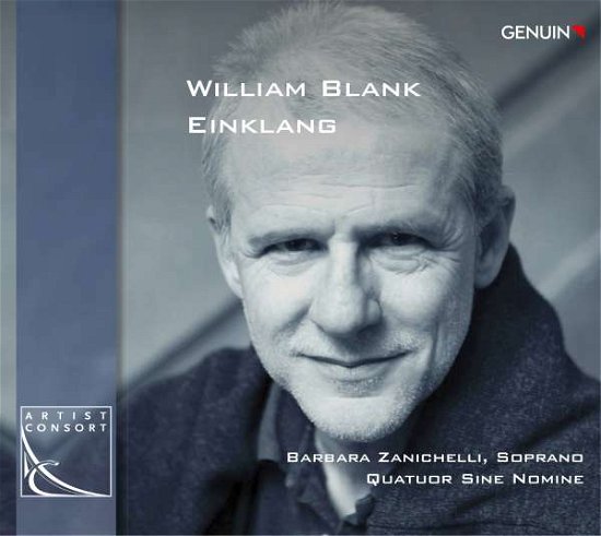 Cover for Blank,william / Zanichelli,barbara · William Blank: Einklang (CD) (2016)