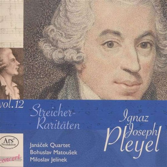 Cover for Pleyel / Janacek Quartet · Concert Rarities 12 (CD) (2013)