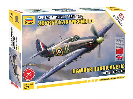Cover for Zvezda · Zvezda - 1/72 Hawker Hurricane Mk Ii C (8/21) * (Legetøj)