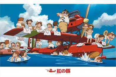 Cover for Porco Rosso · PORCO ROSSO - Rescue at Sea - Puzzle 1000P (Toys)