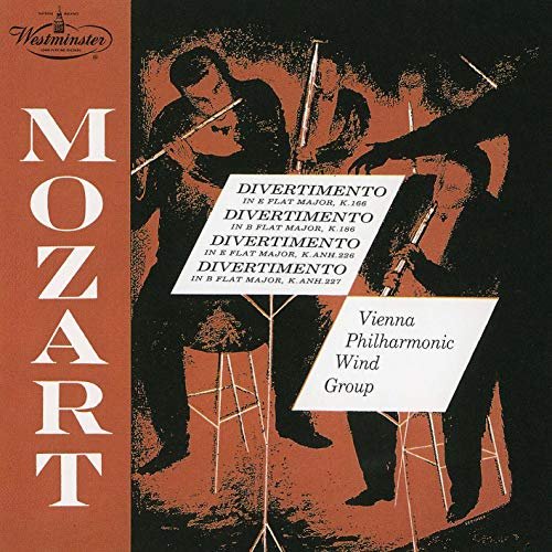 Cover for Mozart / Vienna Philharmonic Wind Group · Mozart: Divertimenti K166 K186 K226 (Anh) K227 (CD) [Japan Import edition] (2023)