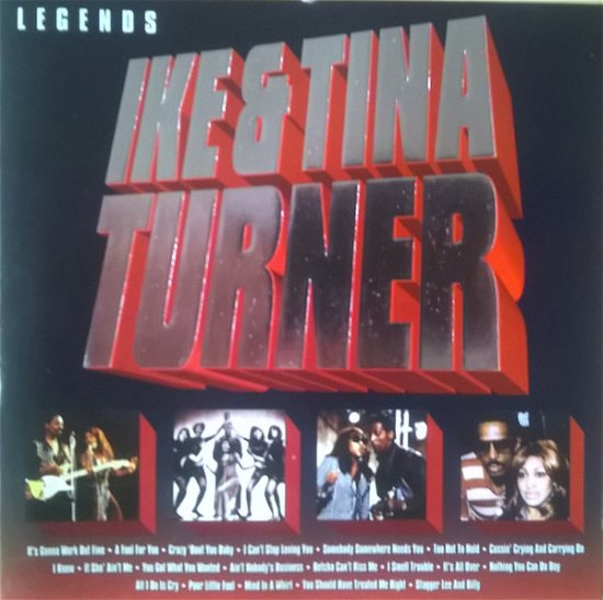 Cover for Ike-tina Turner · Legends (CD)