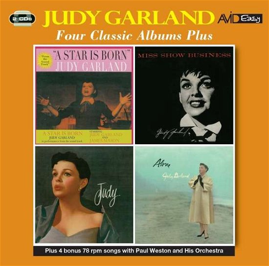 Cover for Judy Garland · Four Classic Albums Plus (A Star Is Born / Miss Show Business / Judy / Alone) (CD) (2017)