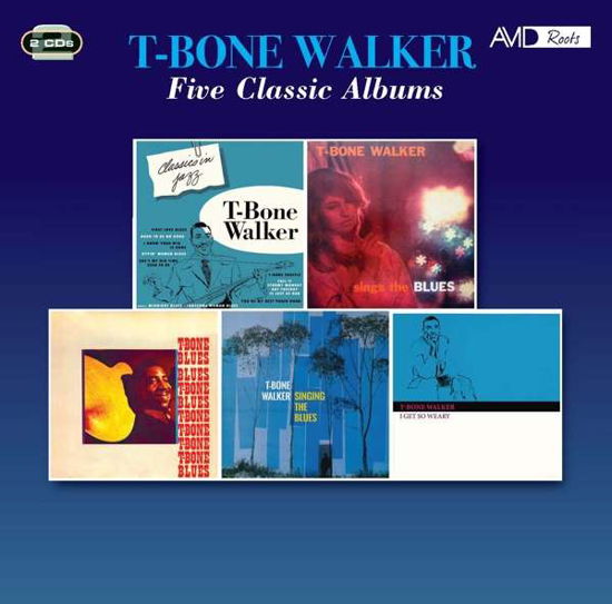T-bone Walker · Five Classic Albums (CD) (2020)