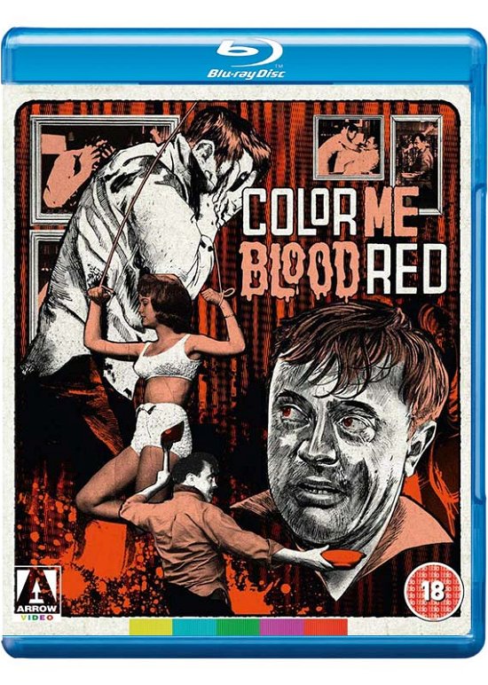 Cover for Color Me Blood Red BD · Color Me Blood Red (Blu-ray) (2019)