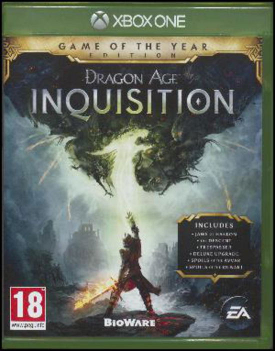 Cover for Electronic Arts · Dragon Age: Inquisition - Game of the Year Edition (XONE) [Game Of The Year edition] (2018)