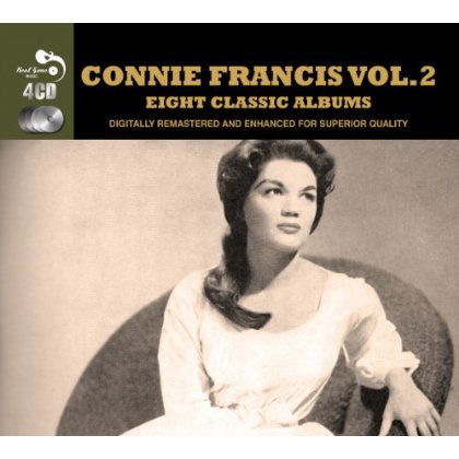 8 Classic Albums Vol.2 - Connie Francis - Musikk - REAL GONE MUSIC DELUXE - 5036408143228 - 22. november 2022